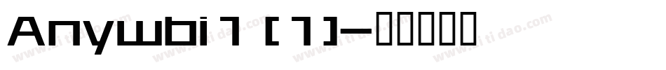 Anywbi1 (1)字体转换